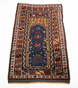 Antique Turkish Makri Prayer Rug