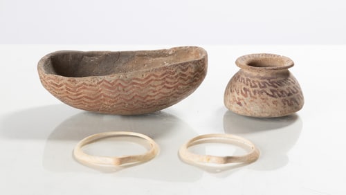 Hohakam Pottery & Ancient Shell Bracelets