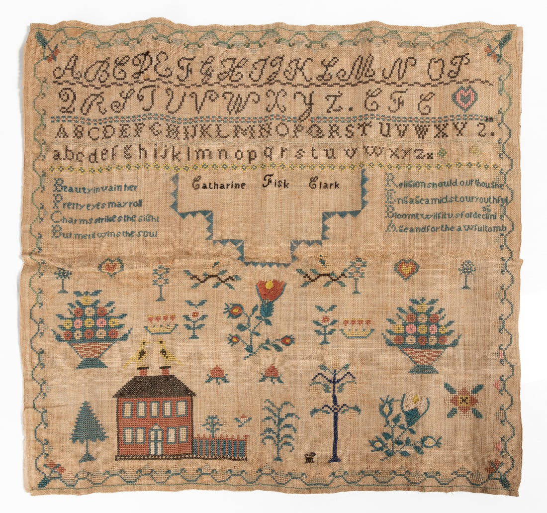 Early 19th Century American Sampler (1 of 2)
