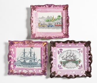 Sutherland Lustreware Plaques