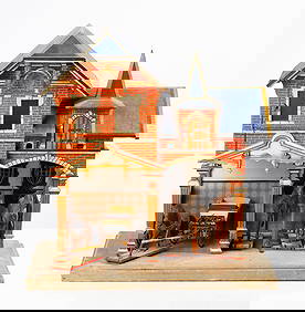 An Early Gottschalk Horse Carriage Doll House (1 of 4)