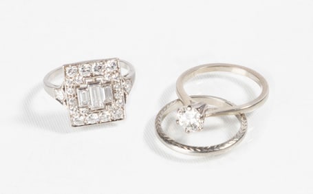 Art Deco Diamond Rings