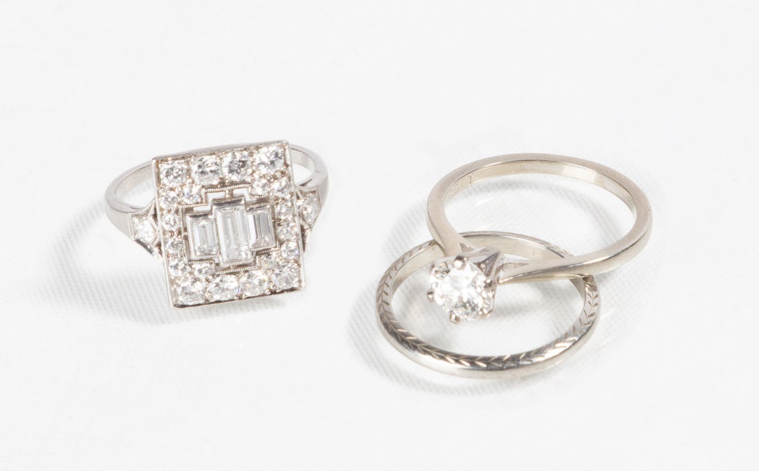 Art Deco Diamond Rings (1 of 3)