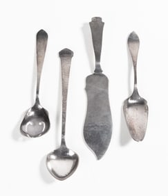 Kalo Shops Arts & Crafts Sterling Silver Serving Pieces