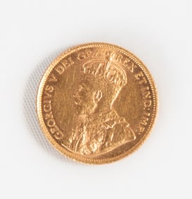 Canada 1912 George V $5 Gold Coin