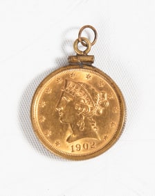 1902 Liberty Head $5 Gold Coin