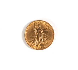 1914 Saint-Gaudens $20 Gold Coin