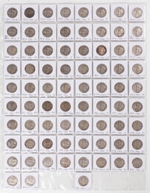 Liberty, Franklin, Kennedy, Capped Bust, & Barber Half Dollar Coins