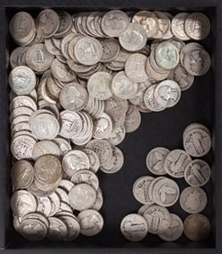 U.S. Silver Quarters, Dimes, & Half Dimes