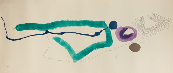 Victor Pasmore (British, 1908-1998) Points of Contact No. 13