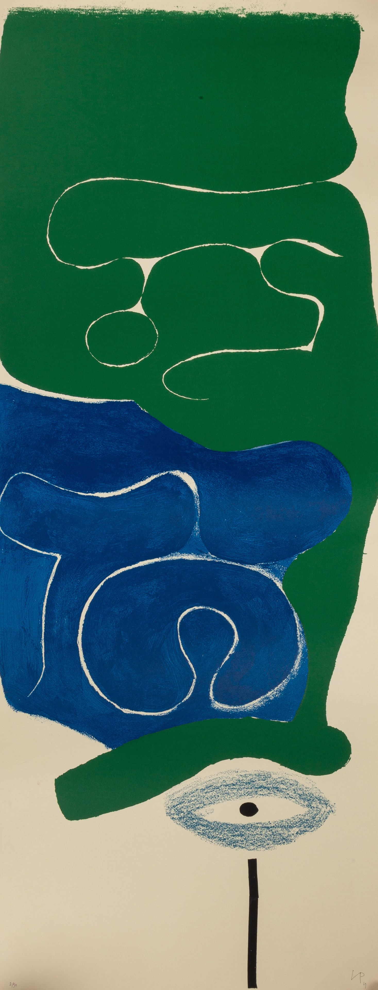 Victor Pasmore (British, 1908-1998) Points of Contact No. 15: Victor Pasmore (British, 1908-1998) Points of Contact No. 15 1969. Screenprint on paper, signed and numbered from an edition of 50. Printed by Kelpra Studio, London and published by Marlborough Graphi