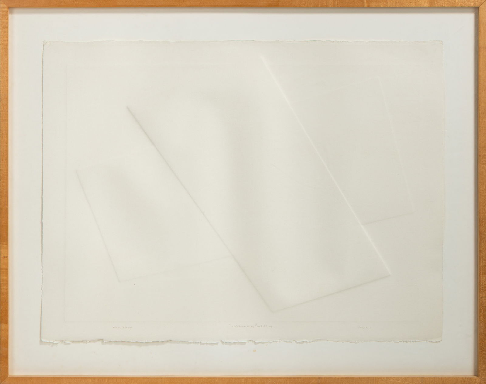 Angelo Savelli (Italian, 1911-1995) "Irregulametry" Variation, 1995 (1 of 5)