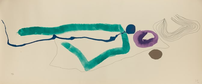 Victor Pasmore (British, 1908-1998) Points of Contact No. 13