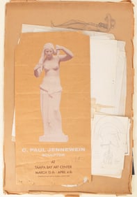 Carl Paul Jennewein (German/American, 1890-1978) Portfolio of Drawings