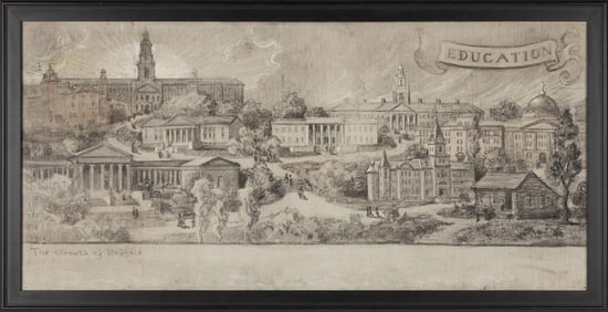 Mildred C. Green (American, 1874-1951) The Growth of Buffalo