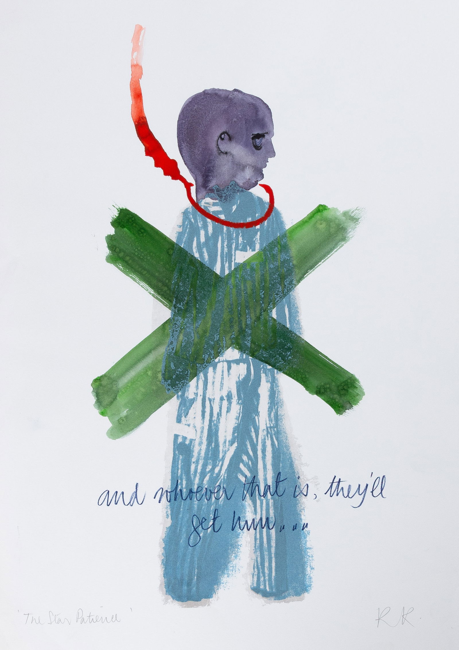 Ronald King (British, b. 1932) "Games of Patience" Series, 1981: Ronald King (British, b. 1932) "Games of Patience" Series, 1981 Including (10) prints and (1) drawing or watercolor. Prints - Color lithographs. Signed in pencil 'Ronald King' (lower right). Edition 3