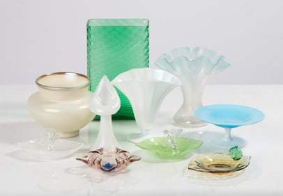 Steuben Vases & Tableware