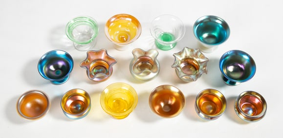 Steuben Salt Cellars & Nut Dishes