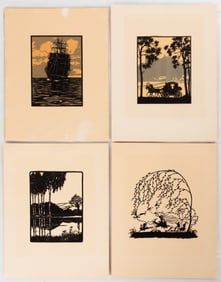 Four Marg Baumann Silhouettes