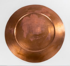 Arthur Cole, Avon Coppersmith Copper Tray & Pair of Wall Sconces