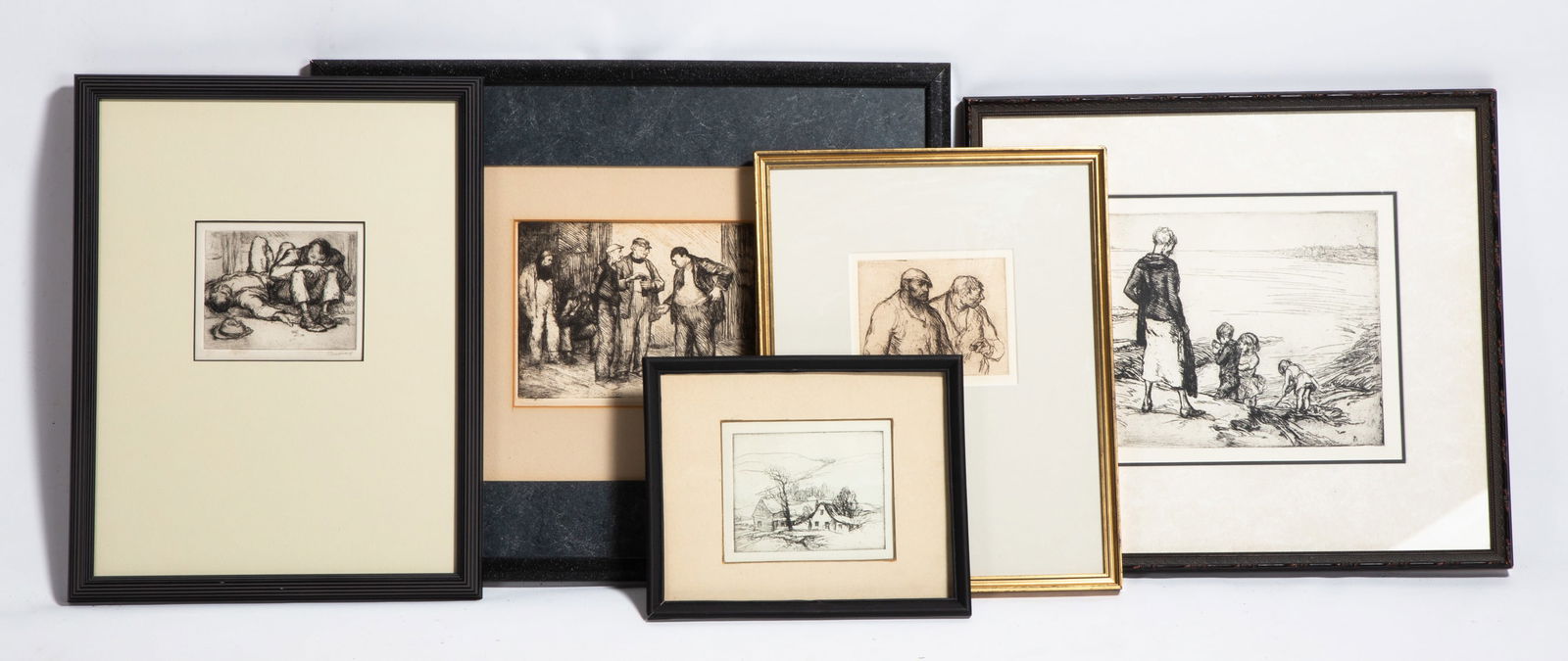 Five George A. Renouard (American, 1884-1954) Etchings (1 of 1)