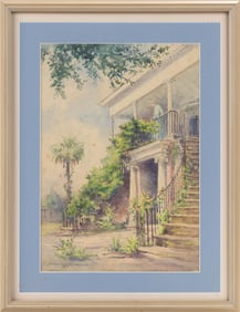 Amelia M. Watson (American, 1856-1934) The Plantation