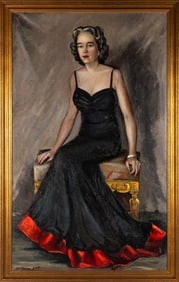 Anthony Sisti (American, 1901-1983) Portrait of a Lady