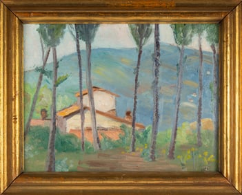 Anthony Sisti (American, 1901-1983) Tuscan Scene