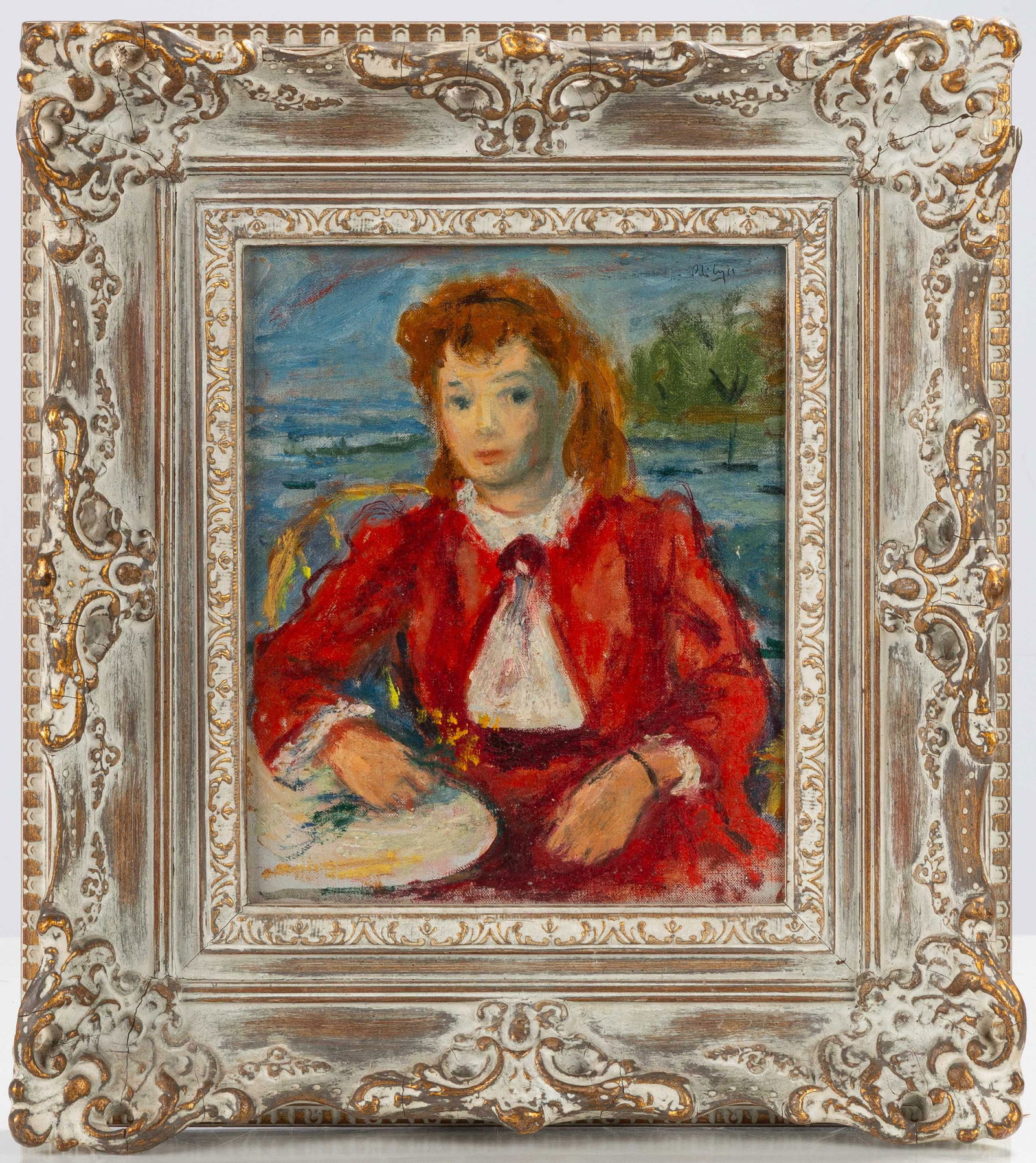 Robert Philipp (1895-1981) The Red Dress (1 of 3)