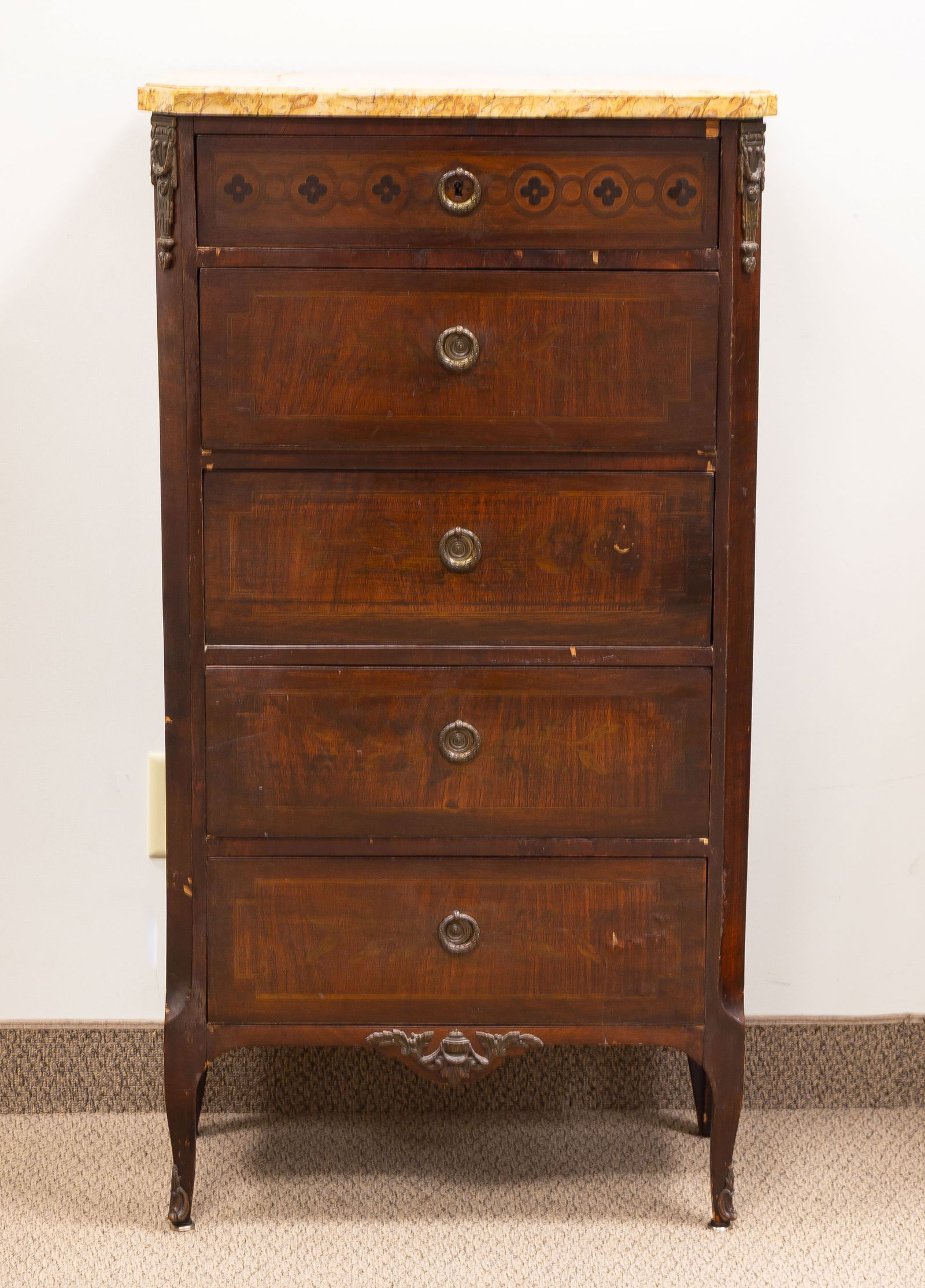 French Louis XVI Style Chest (1 of 1)