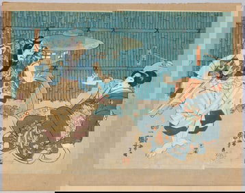 Japanese Kabuki / Samurai Woodblock Prints, Utagawa Kunisada