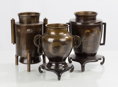 Japanese Mixed Metal Vessels