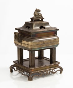 Chinese / Japanese Bronze Censor