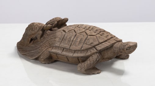 Carved Turtle - Iroquois Mythology