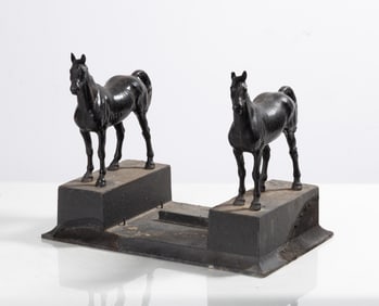 Cast Iron Horse Boot Scraper & Scrubber