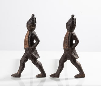 Hessian Soldiers Andirons