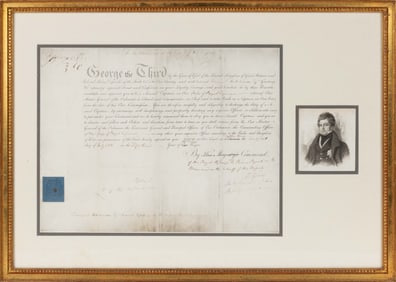 Group of Autographs, Kings of England