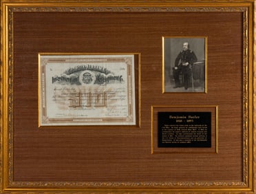 Benjamin Butler Autograph