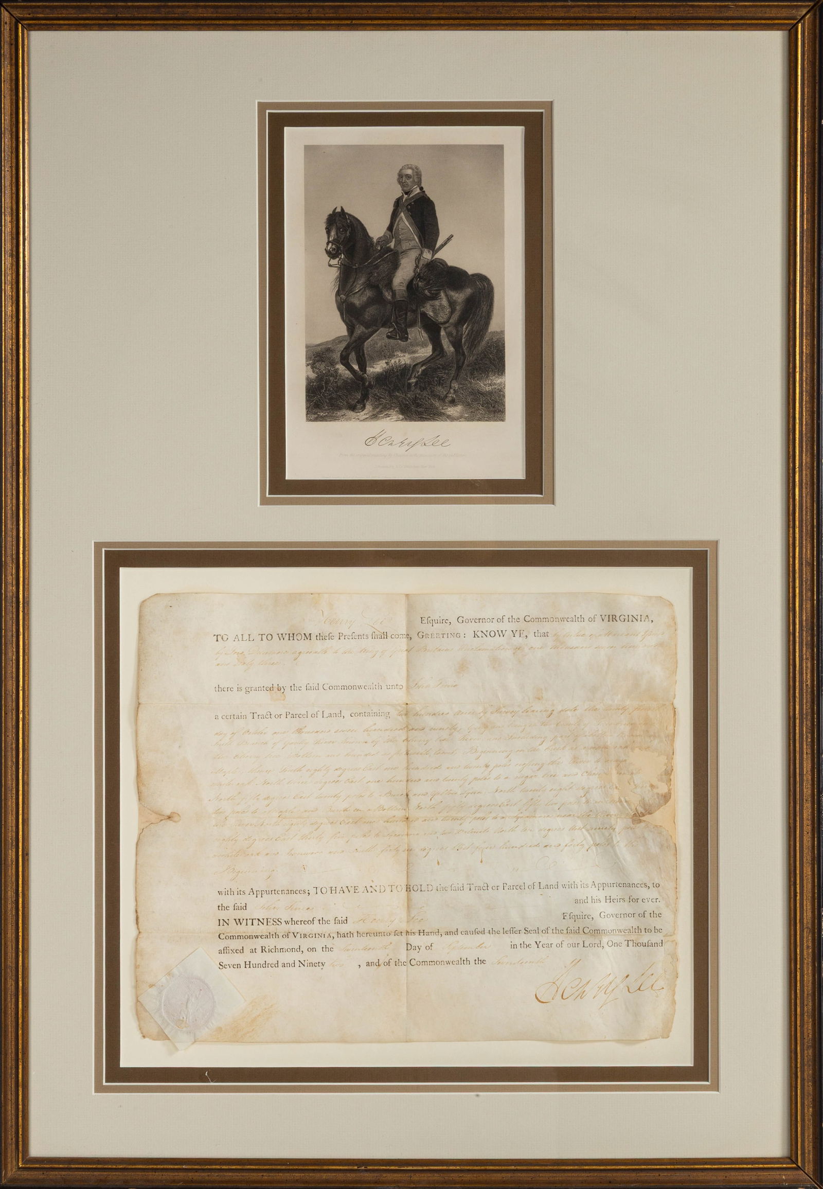 Henry Lee Autograph (1 of 2)