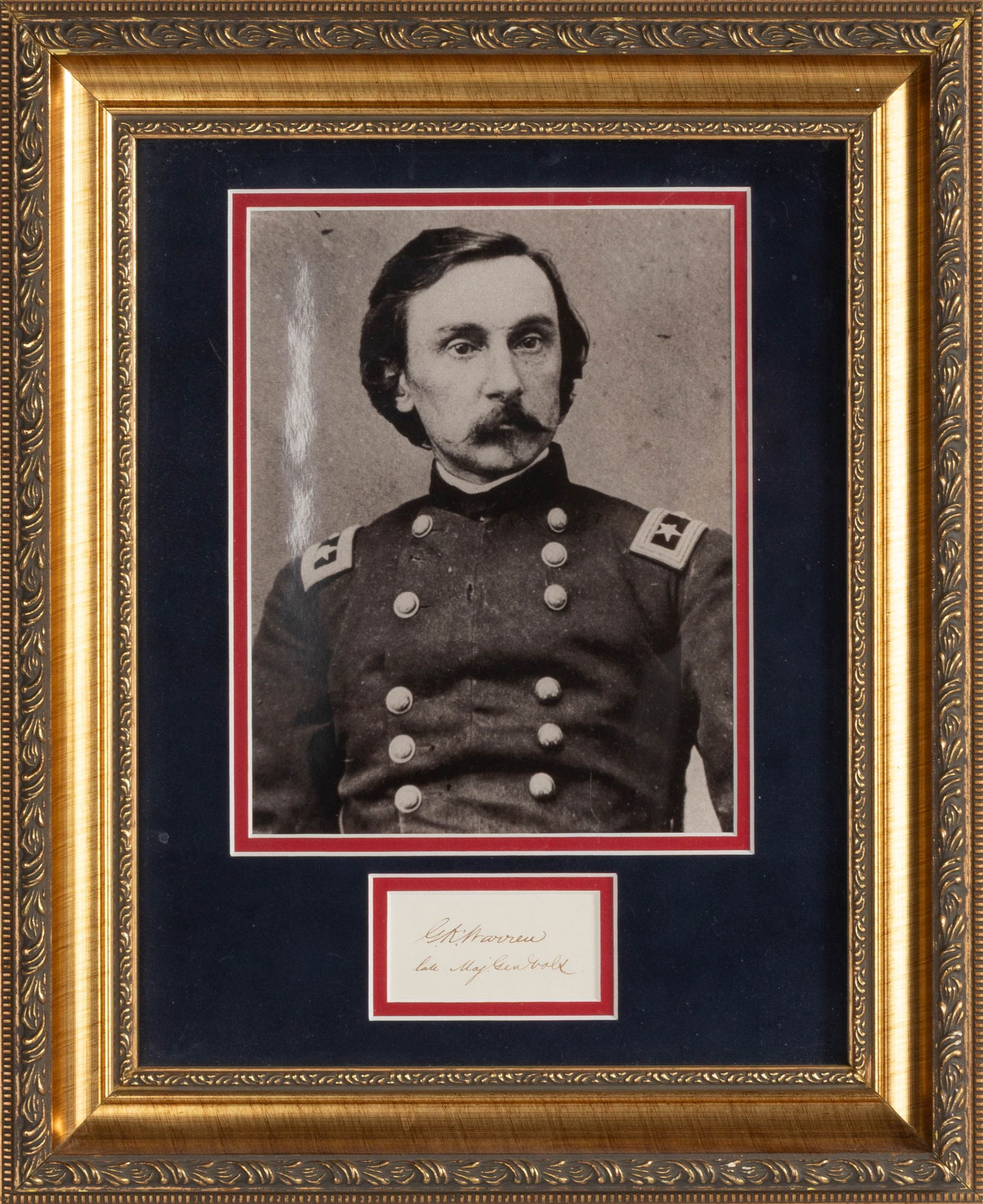 Gouverneur K. Warren Autograph (1 of 2)