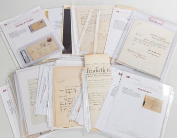 Group of Historical Autographs