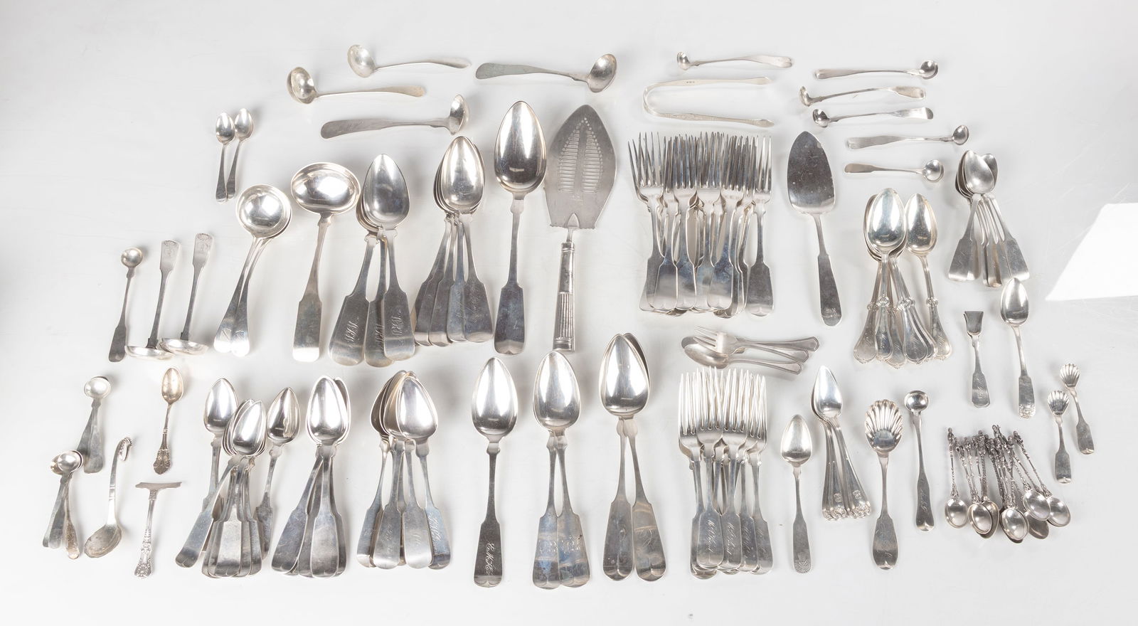 Various Silver Flatware & Serving Pieces (1 of 5)