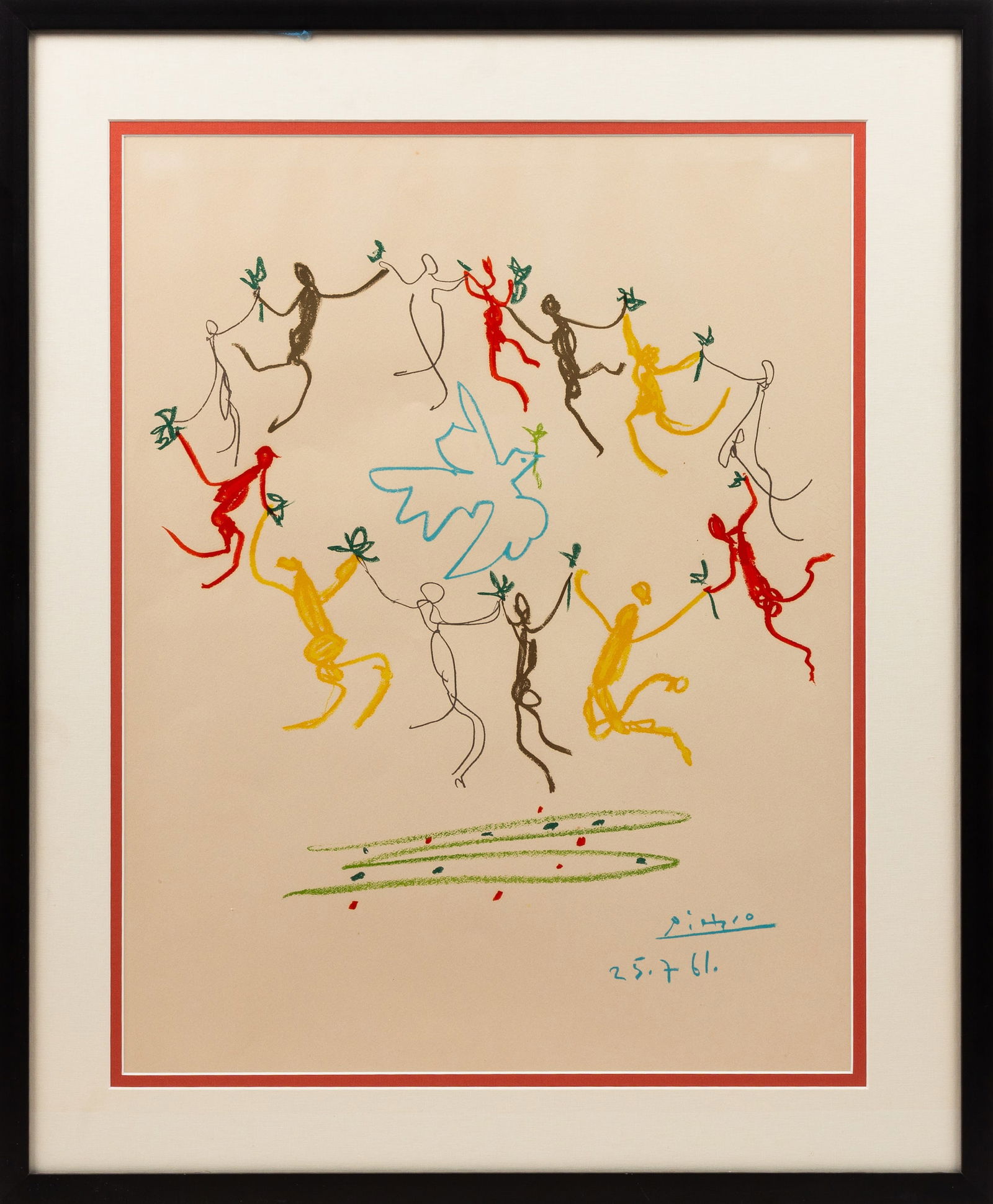 After Pablo Picasso (Spanish, 1881-1973) La Ronde de la Jeunesse (The Round of Youth) (1 of 2)