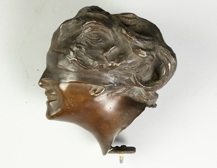 Bronze Sculpture of a Blindfolded Lady - 2
