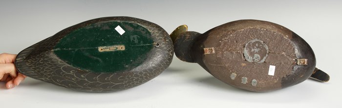 Two Carved & Painted Duck Decoys - 2