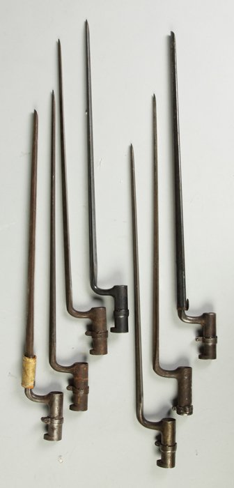 Group of 7 Socket Bayonets