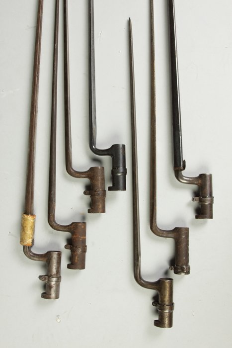 Group of 7 Socket Bayonets - 2