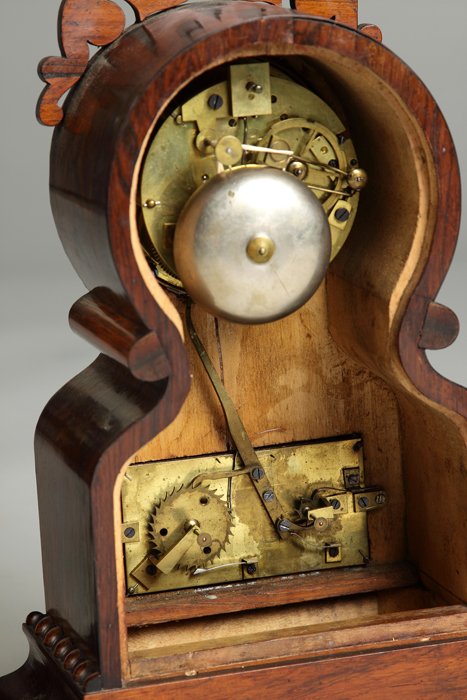 3 Piece Unusual French Clock & Garnitures - 3