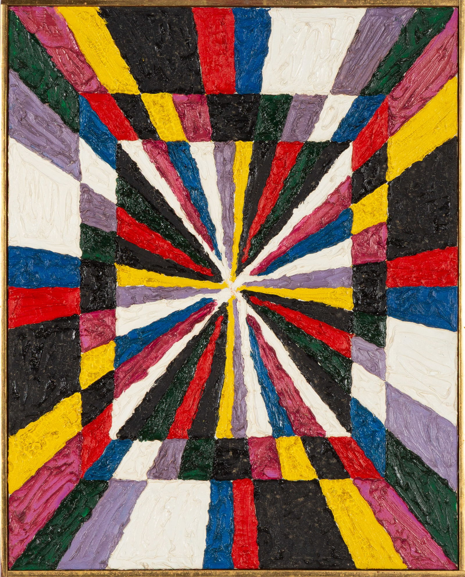 Alfred Jensen (Guatemalan, 1903-1981) "Magic Star II" (1 of 6)