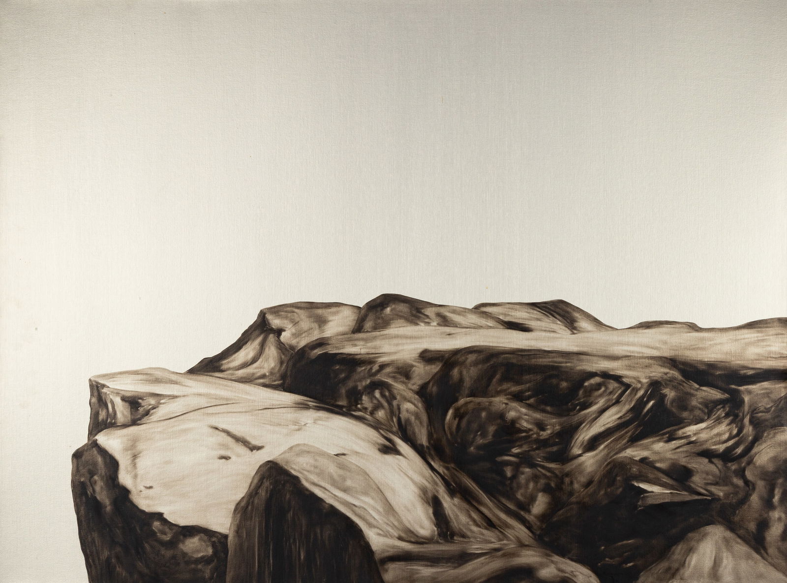 Cameron Martin (American, b. 1970) (Painting from Giverny, France): Cameron Martin (American, b. 1970) (Painting from Giverny, France) 2001. Oil on pearlescent acrylic on canvas. Signed, titled, and dated (on reverse). 38 x 48 in. Artemis Greenberg van Doren, New